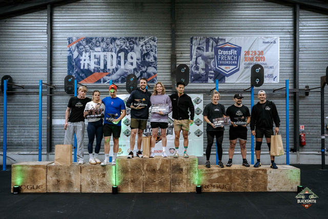 Blacksmith Battle 2026 — Podium des équipes