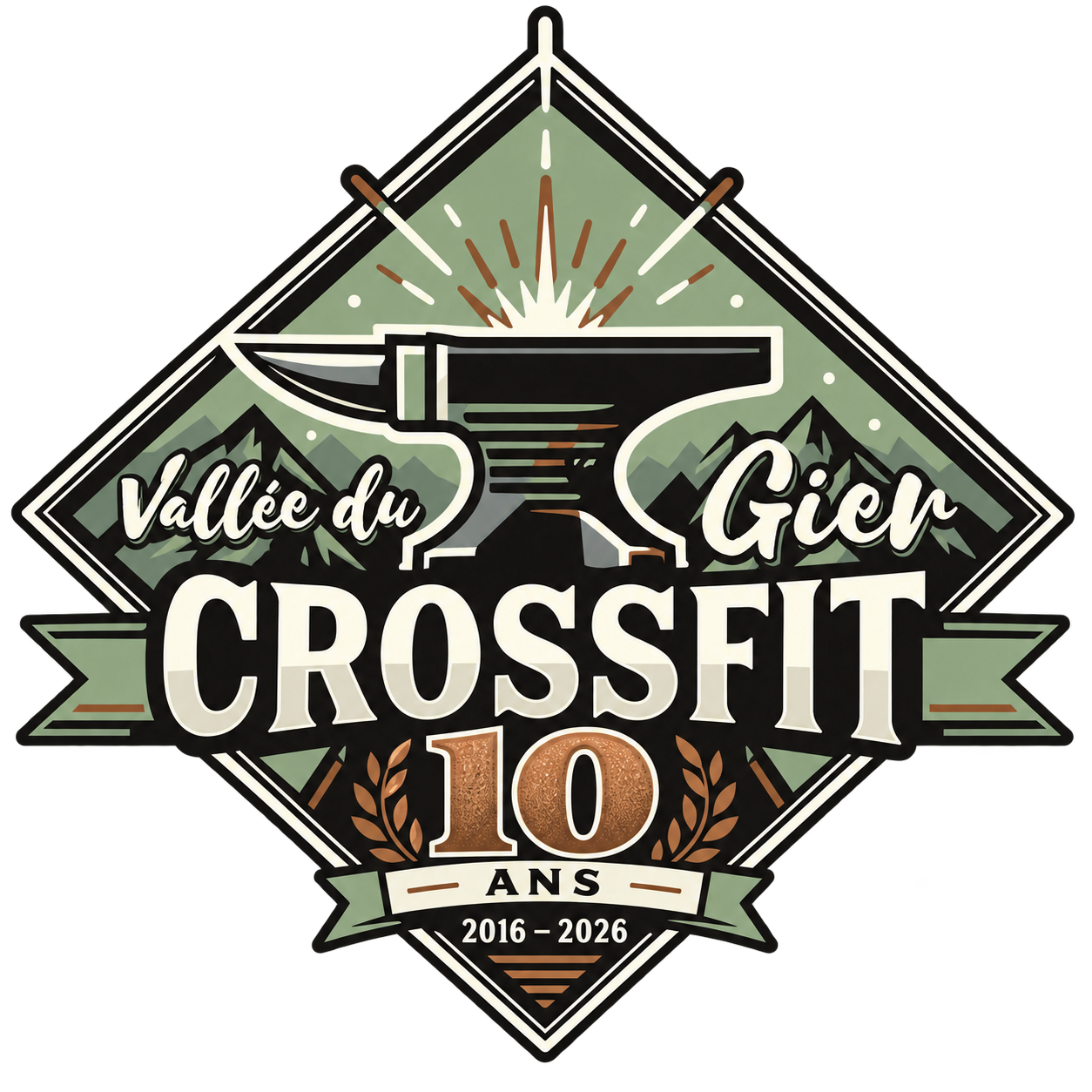 10 ans CrossFit Vallée du Gier, 2016 à 2026